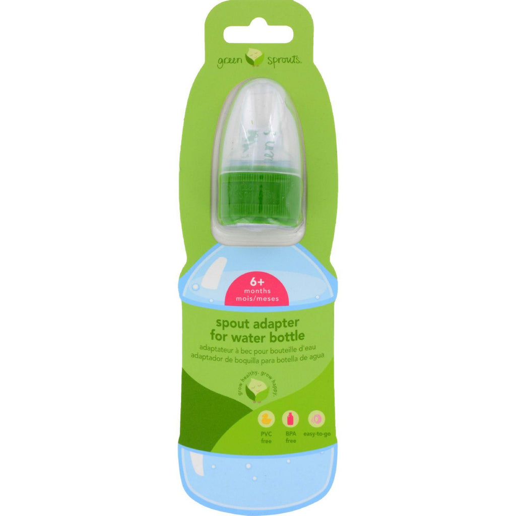 Green Sprouts Water Bottle Cap Adapter - Toddler - 6 To 24 Months