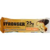 Nugo Nutrition Bar - Stronger Peanut Cluster - 2.82 Oz - Case Of 12