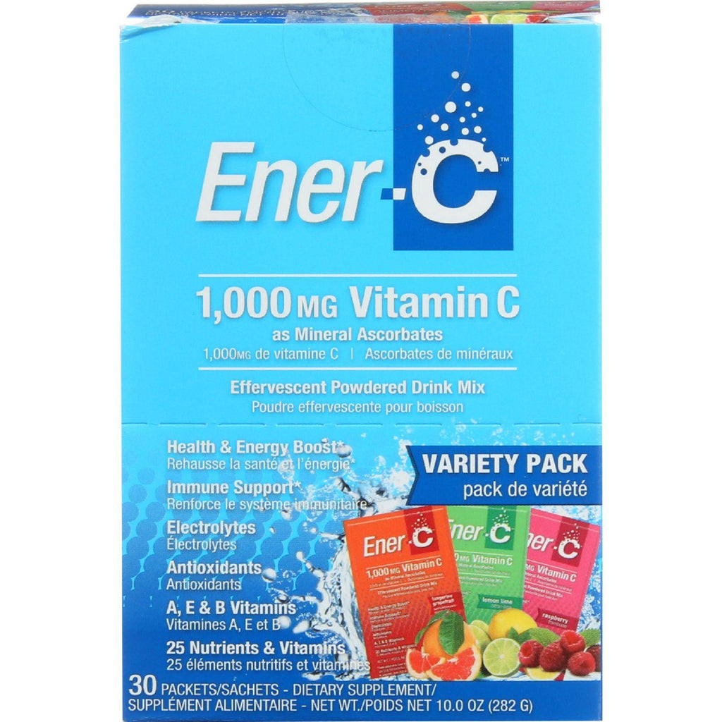 Ener-c - Variety Pack - 1000 Mg - 30 Packets - 1 Each