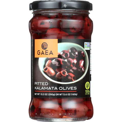 Gaea Olives - Kalamata - Pitted - 5.6 Oz - Case Of 8