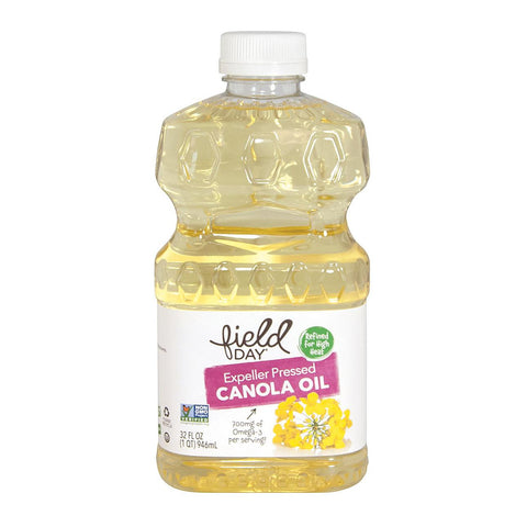 Field Day Expeller Pressed Canola Oil - Canola Oil - Case Of 12 - 32 Fl Oz.